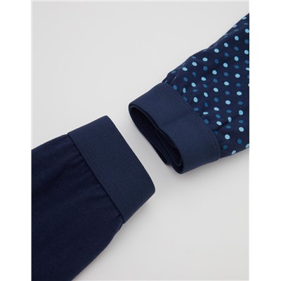 2 Boxers Pack, Men, Blue