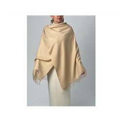 Палантин Pashmina женский Lanotti/топленое-молоко