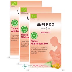 Weleda Maternité Tisane Allaitement BIO 3x20 sachetsLot  × 3