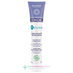 Eau Thermale Jonzac - Rehydrate - Soin Velouté Extra-Riche BIO 50ml