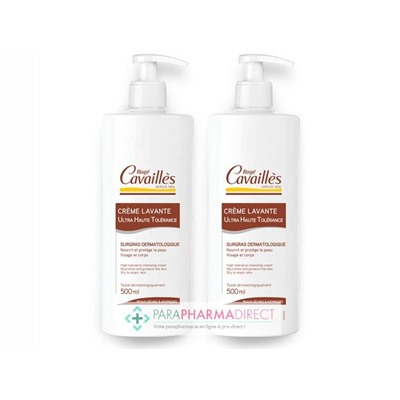 Rogé Cavaillès Crème Lavante Ultra Haute Tolérance 2x500mlLot  × 2