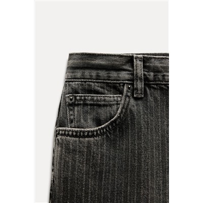 ZW COLLECTION STRAIGHT-LEG MID-RISE JEANS