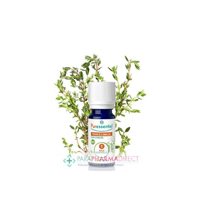 Puressentiel HEBBD Huile Essentielle Thym à Linalol BIO 5ml