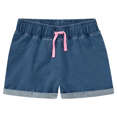 Mädchen Shorts aus leichtem Denim