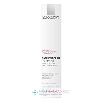 La Roche Posay Pigmentclar UV SPF30 - Soin Correcteur Réuniformisant 40ml