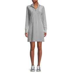 CALVIN KLEIN Velour T-Shirt Dress