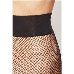 Pantis de rejilla Negro