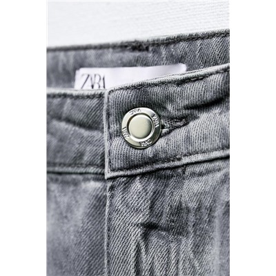 FEW ITEMS LEFT Z1975 DENIM MIDI SKIRT WITH SLIT