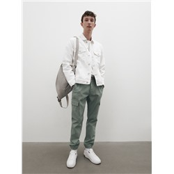 Jogger mit elastischem Taillenbund