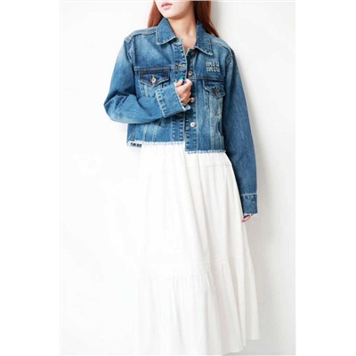 Трендовая джинсовка Mi*u Mi*u