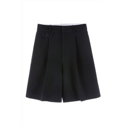 Short de tiro alto Negro