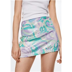 Minifalda lentejuelas  -  Mujer | MANGO OUTLET Melilla