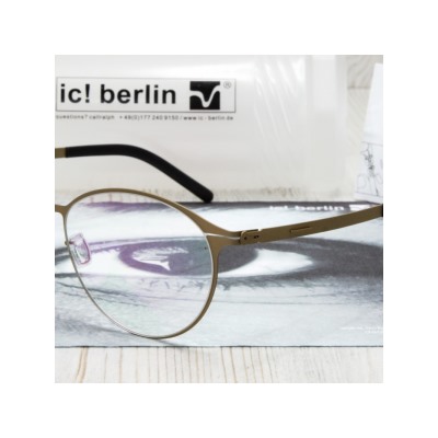 IB00049 - Оправа ic!Berlin Mistral Arcus gold + футляр