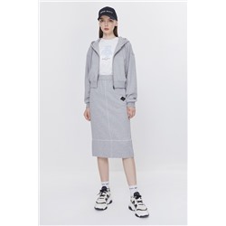 Sudadera con capucha Gris jaspeado