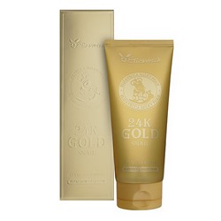 Elizavecca 24K Gold Snail Cleansing Foam Пенка для умывания с колоидным золотом и муцином улитки 180мл