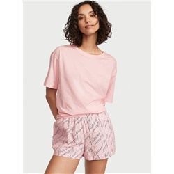 VICTORIA'S SECRET Cotton Short Tee-jama Set