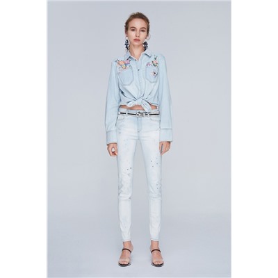 Vaquero slim fit Azul claro