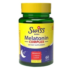 Swiss Melatonin complex Мелатонин 60 таблеток