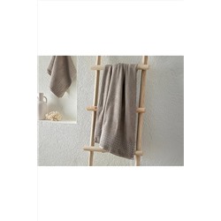 English Home Soft Wave Pamuklu Banyo Havlusu 70x140 Cm Bej 10038787