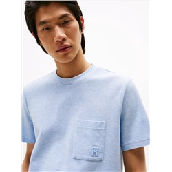 Embroidered Logo Interlock T-Shirt