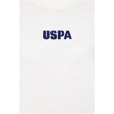 Kadın Ekru Bisiklet Yaka Basic Sweatshirt