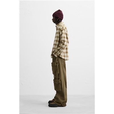 CAMISA RELAXED FIT CUADROS