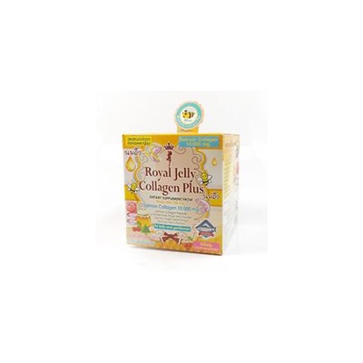 Диетический напиток с коллагеном, маточным молочком и витаминами Royal Jelly Collagen Plus 10 пакетиков / Royal Jelly Collagen Plus powder supplement drink 10 sachets