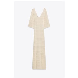 POINTELLE KNIT MAXI DRESS