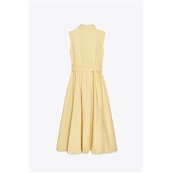 ZW COLLECTION BELTED SHIRT DRESS