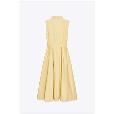 ZW COLLECTION BELTED SHIRT DRESS