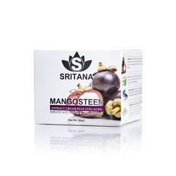 Крем для лица Sritana с мангостином и коллагеном 50 мл / Sritana mangosteen collagen cream 50 ml
