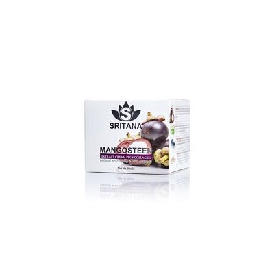 Крем для лица Sritana с мангостином и коллагеном 50 мл / Sritana mangosteen collagen cream 50 ml