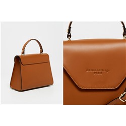 Bolso de piel Blu Camel
