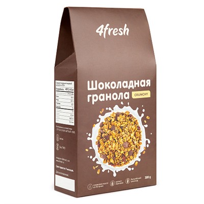 Гранола шоколадная "Crunchy"