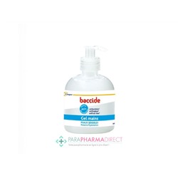 Baccide Gel Mains Hydroalcoolique Peaux Sensibles 300ml
