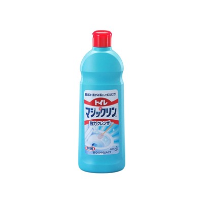 KAO Magiclean Toilet Многофункциональный мощный чистящий гель для унитаза, пола и кафеля БЛЕСТЯЩИЙ РЕЗУЛЬТАТ с освежающим ароматом эвкалиптовых листьев, 500 мл