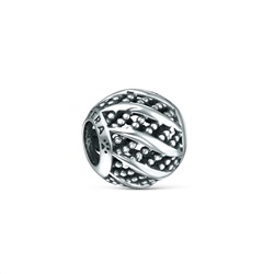 Подвеска-шарм из чернёного серебра 620029ч