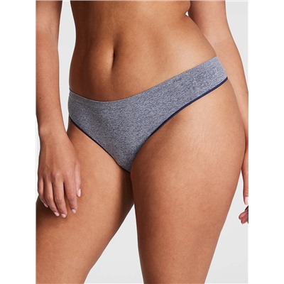 Seamless High-Leg Thong Panty