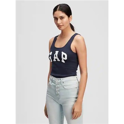 Gap Logo Ribbed Tank Top
