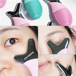 Cleansing Fish #Pink, Очищающая щетка-массажер для лица