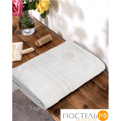 Полотенце Kарвен "PETEK BORDUR DUZ "Lux Cotton 50*90 1шт махра H 5159 beyaz