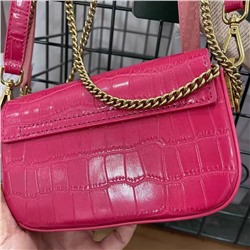 Яркая женская сумочка цвета фуксия со съёмным ремешком  💗Pec*o Модель 2024 года! 219$ со скидкой на сайте