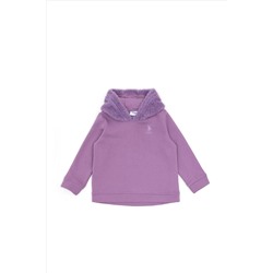 Kız Çocuk Lila Sweatshirt