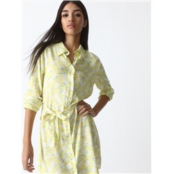 FLOWING SHIRT DRESS