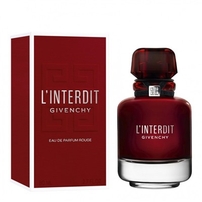 GIVENCHY L INTERDIT EAU DE PARFUM ROUGE edp (w) 80ml TESTER