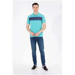 Erkek Mint Polo Yaka Tişört