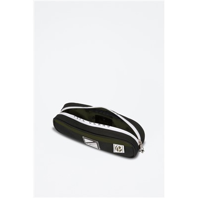 Estuche Luca Negro y caqui