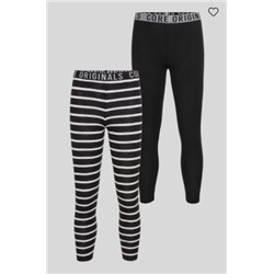Lange Unterhose - Bio-Baumwolle - 2er Pack