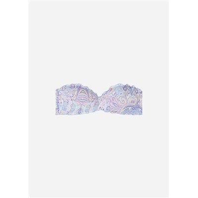 Bandeau-Bikinioberteil mit Wattierung Amalfi
