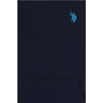 Erkek Lacivert Kapüşonlu Sweatshirt